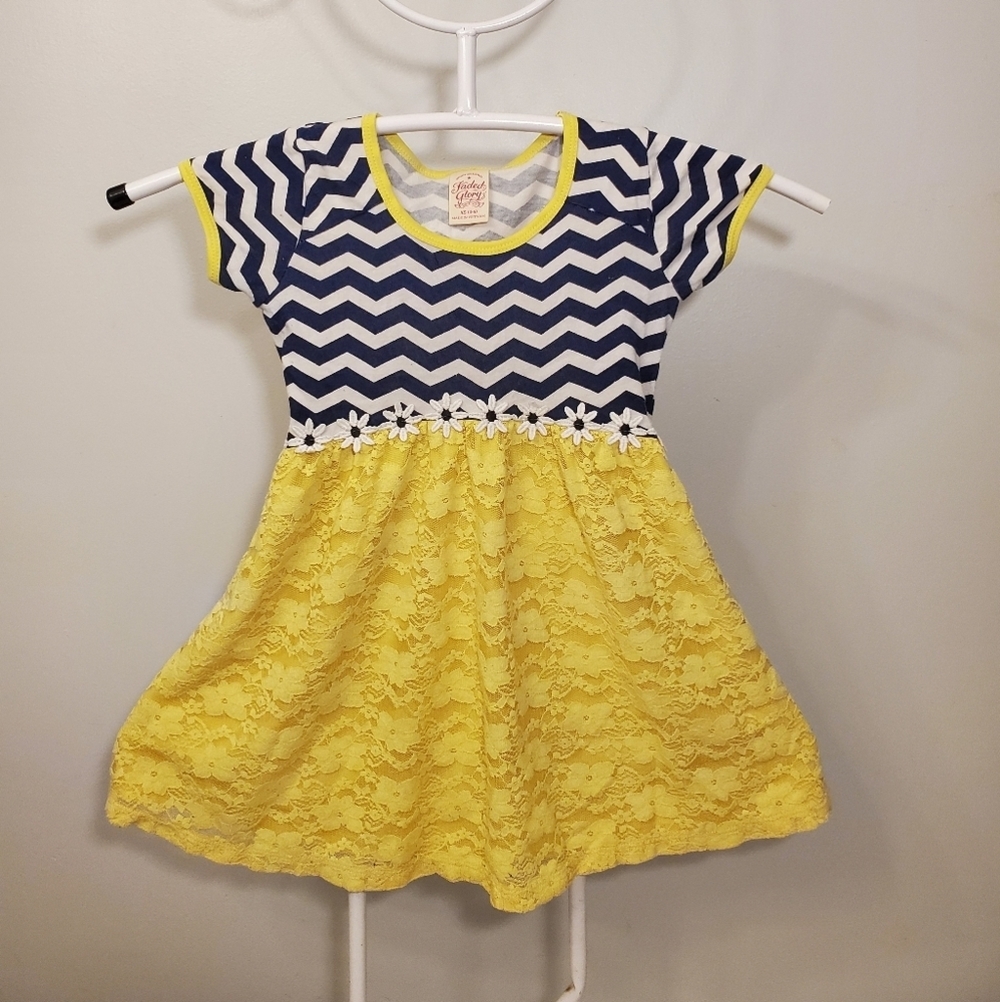 Faded Glory Girl's Dress XS 4-5